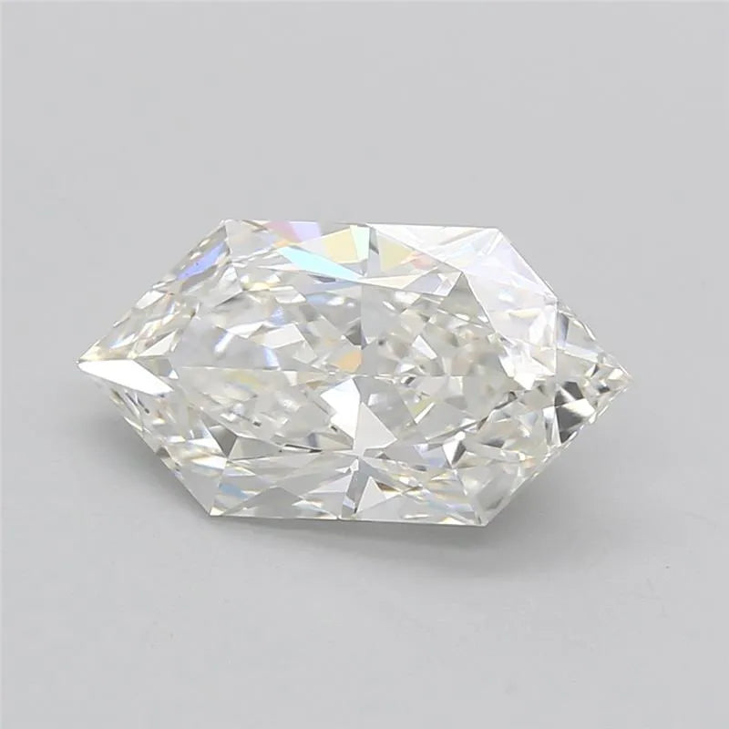 4.01ct Hexagonal Lab Grown Diamond (Colour F, Clarity VVS2, IGI Certified)