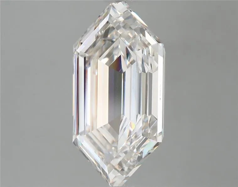 4.01ct Hexagonal Lab Grown Diamond (Colour G, Clarity VVS2, IGI Certified)
