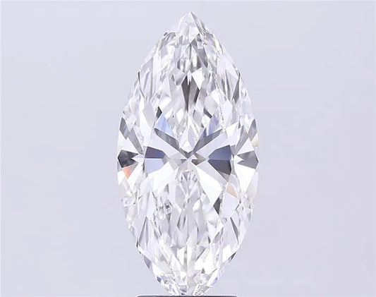 4.01ct Marquise Lab Grown Diamond (Colour E, Clarity VVS1, IGI Certified)