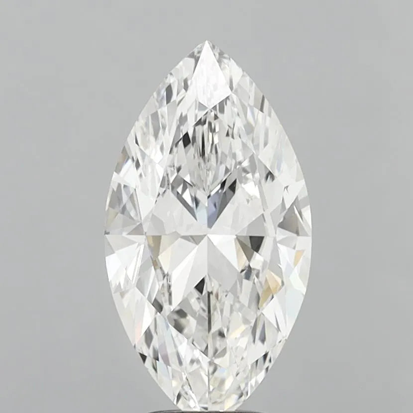 4.01ct Marquise Lab Grown Diamond (Colour F, Clarity VVS2, IGI Certified)