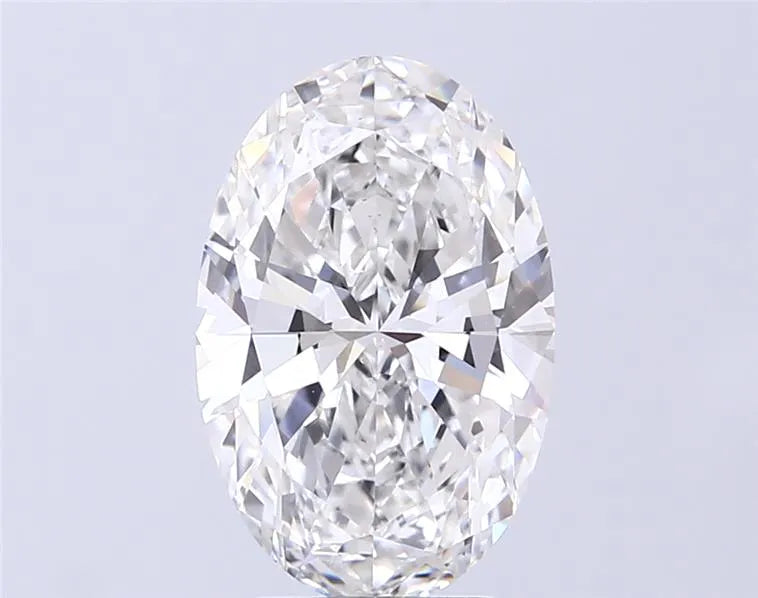 4.01ct Oval Lab Grown Diamond (Colour D, Clarity VS1, IGI Certified)