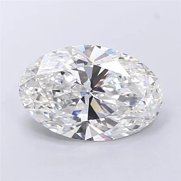 4.01ct Oval Lab Grown Diamond (Colour F, Clarity VVS2, IGI Certified)