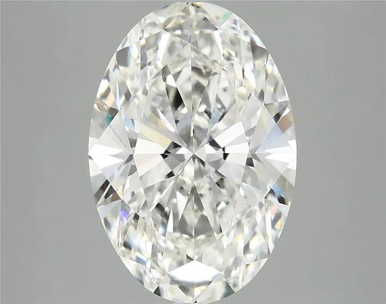 4.01ct Oval Lab Grown Diamond (Colour G, Clarity VVS2, IGI Certified)