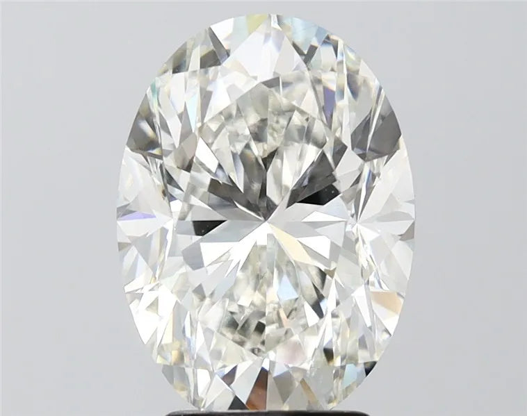 4.01ct Oval Lab Grown Diamond (Colour G, Clarity VVS2, IGI Certified)