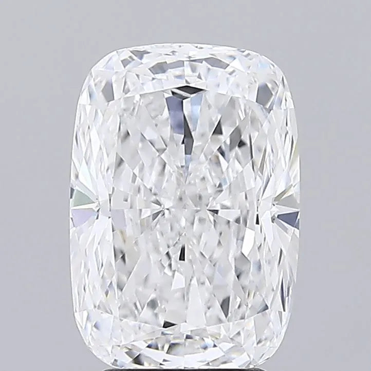 4.02ct Cushion modified Lab Grown Diamond (Colour D, Clarity VVS2, IGI Certified)