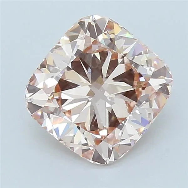 4.02ct Cushion modified Lab Grown Diamond (Colour Fancy Intense Pink, Clarity VS1, IGI Certified)