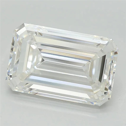 4.02ct Emerald Lab Grown Diamond (Colour E, Clarity VVS2, IGI Certified)