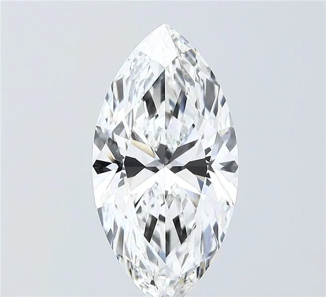 4.02ct Marquise Lab Grown Diamond (Colour E, Clarity VVS2, IGI Certified)