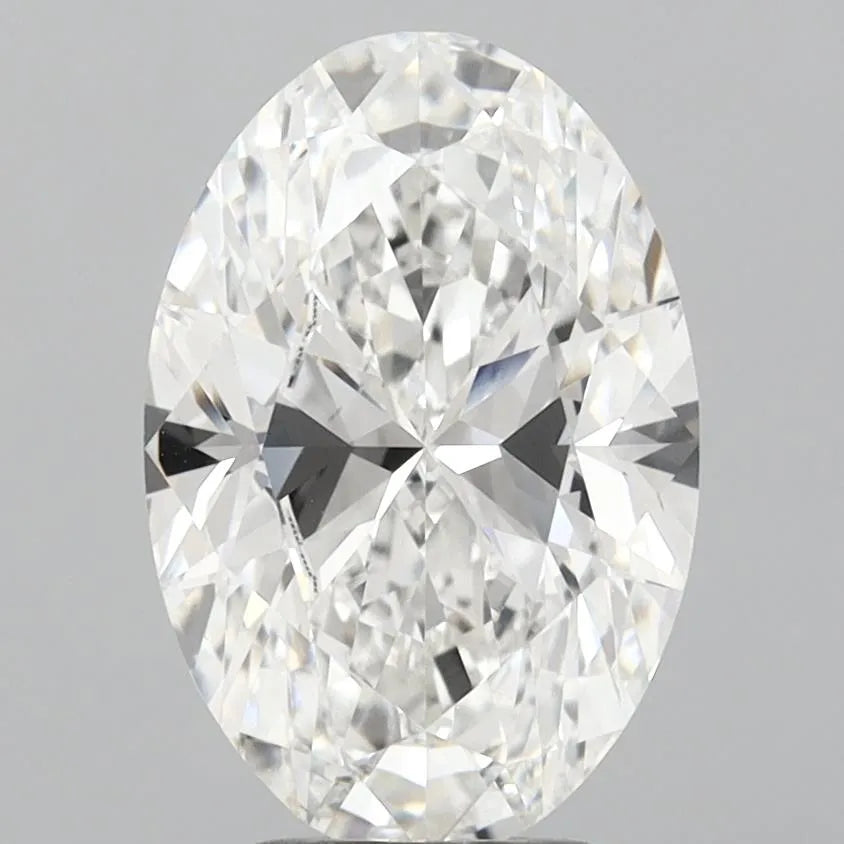 4.02ct Oval Lab Grown Diamond (Colour F, Clarity VS1, IGI Certified)