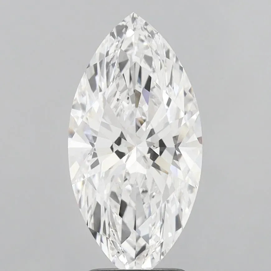 4.03ct Marquise Lab Grown Diamond (Colour D, Clarity VVS1, IGI Certified)