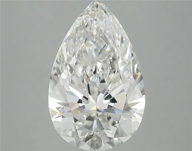 4.03ct Pear Lab Grown Diamond (Colour G, Clarity VVS2, IGI Certified)