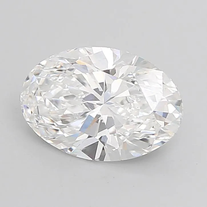 4.04ct Oval Lab Grown Diamond (Colour E, Clarity VVS2, IGI Certified)