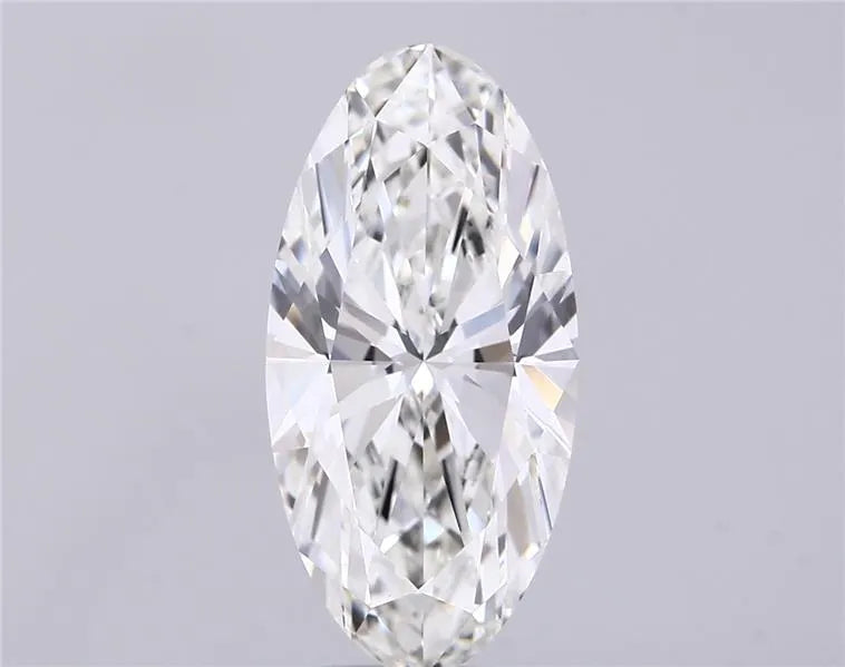 4.04ct Oval Lab Grown Diamond (Colour H, Clarity VVS2, IGI Certified)