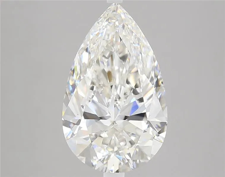 4.04ct Pear Lab Grown Diamond (Colour F, Clarity VVS1, IGI Certified)