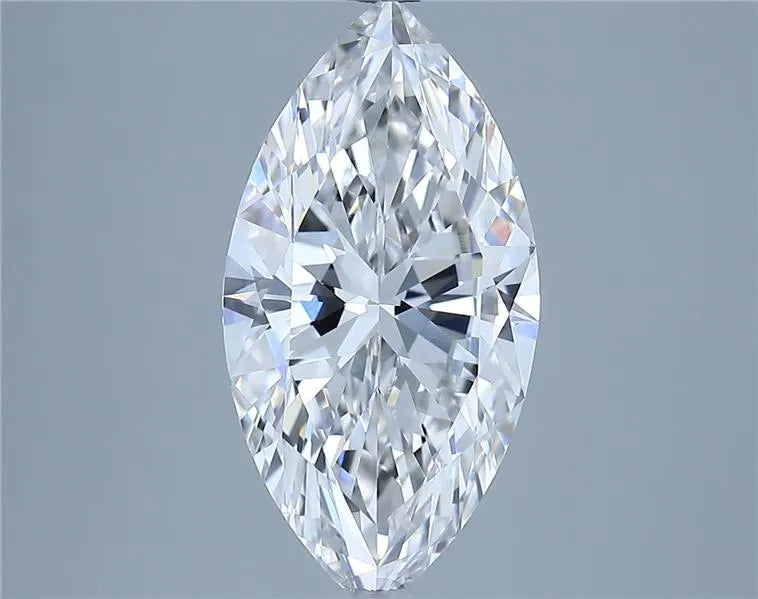 4.05ct Marquise Lab Grown Diamond (Colour E, Clarity IF, IGI Certified)