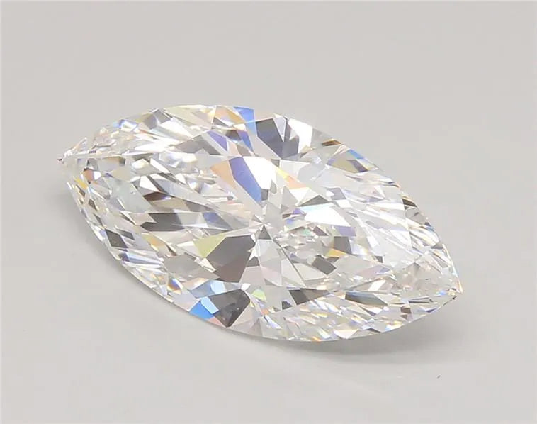4.06ct Marquise Lab Grown Diamond (Colour E, Clarity VVS2, IGI Certified)