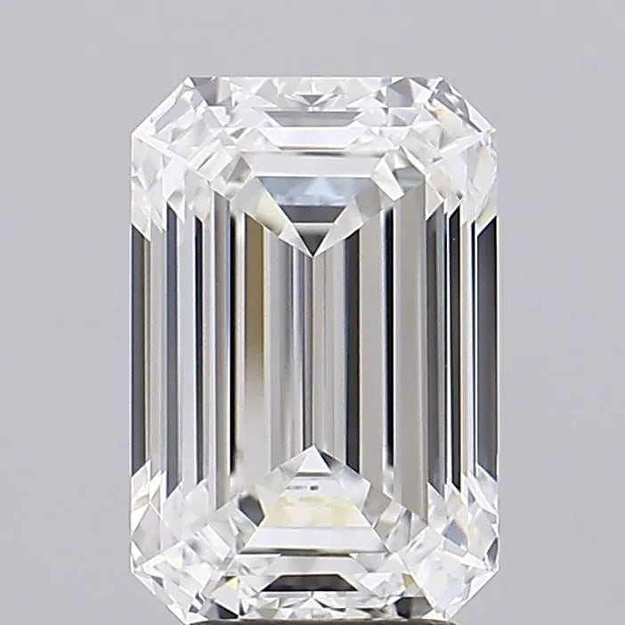 4.07ct Emerald Lab Grown Diamond (Colour E, Clarity VVS2, IGI Certified)