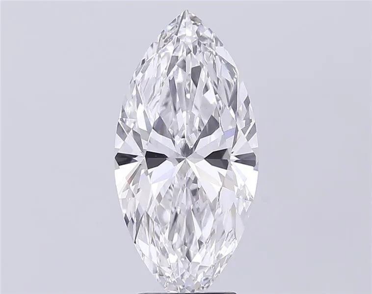 4.07ct Marquise Lab Grown Diamond (Colour E, Clarity VVS2, IGI Certified)