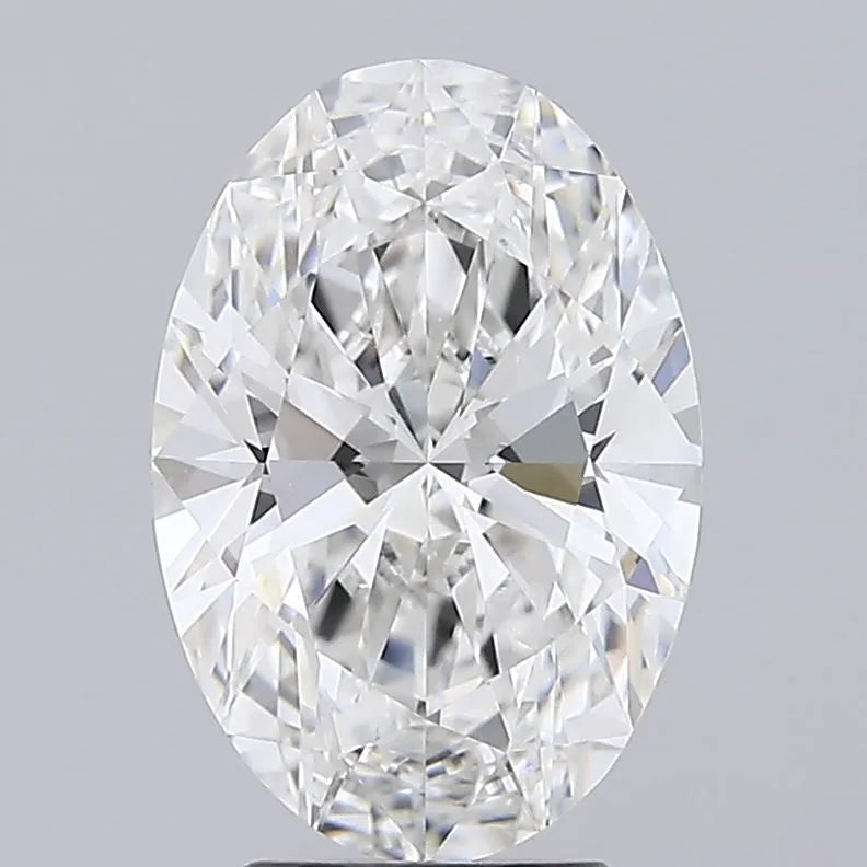 4.07ct Oval Lab Grown Diamond (Colour E, Clarity VVS1, IGI Certified)