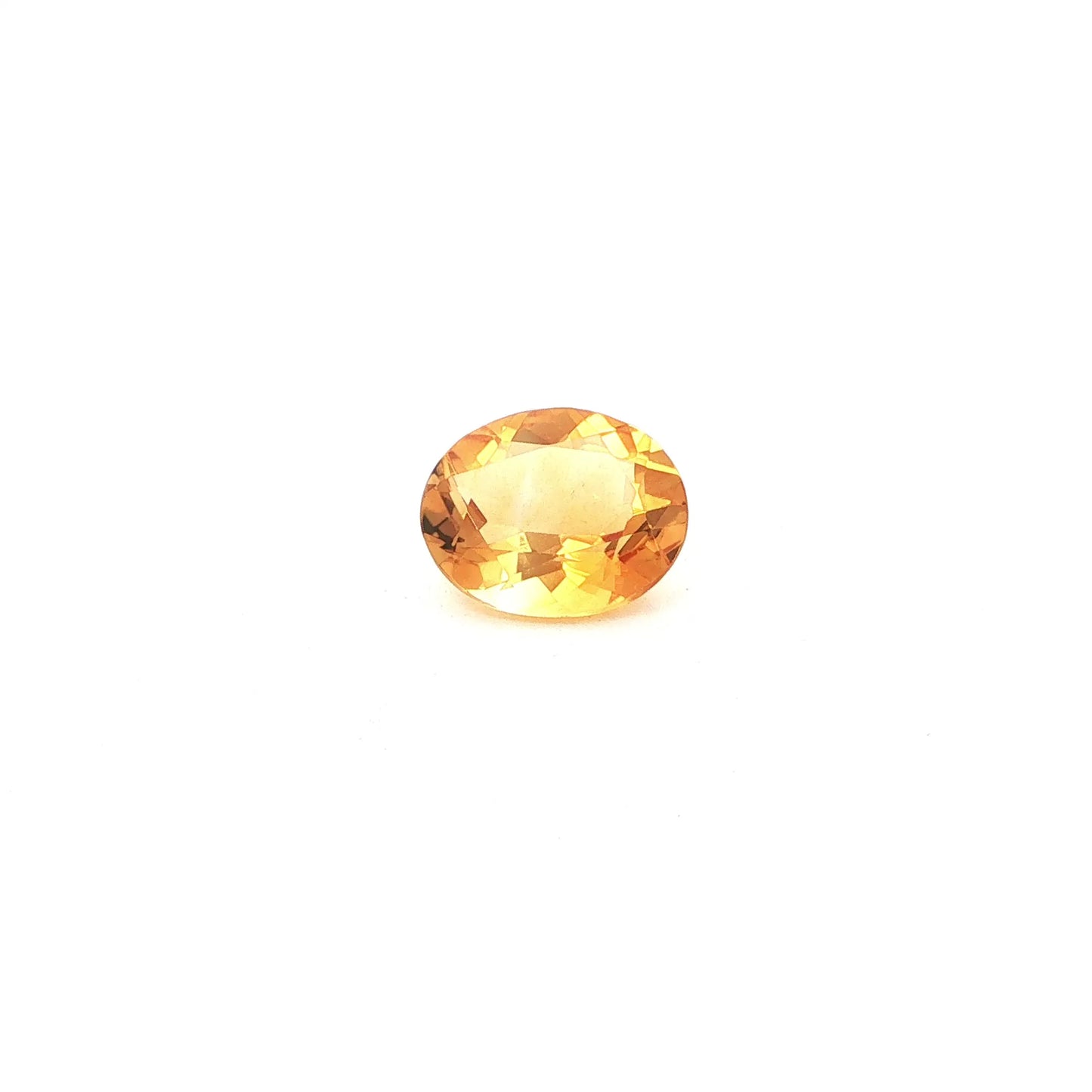 4.07ct Oval Natural Citrine (Colour Yellow, Clarity Eye Clean, Cut Faceted)