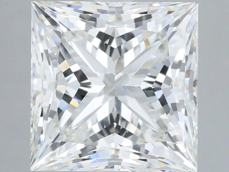 4.07ct Princess Lab Grown Diamond (Colour G, Clarity VVS2, IGI Certified)