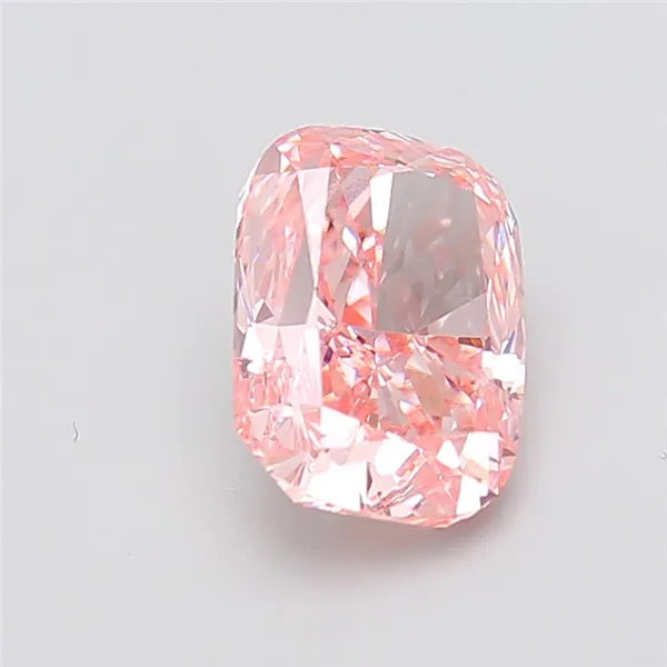 4.08ct Cushion modified Lab Grown Diamond (Colour Fancy Vivid Pink, Clarity VVS1, IGI Certified)