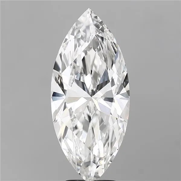 4.08ct Marquise Lab Grown Diamond (Colour F, Clarity VVS1, IGI Certified)