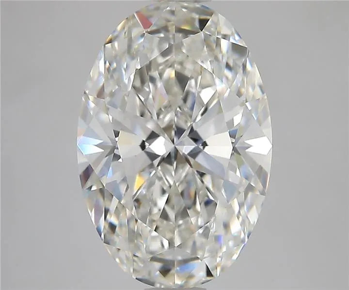 4.08ct Oval Lab Grown Diamond (Colour F, Clarity VVS2, IGI Certified)