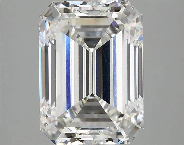 4.09ct Emerald Lab Grown Diamond (Colour E, Clarity VVS2, IGI Certified)