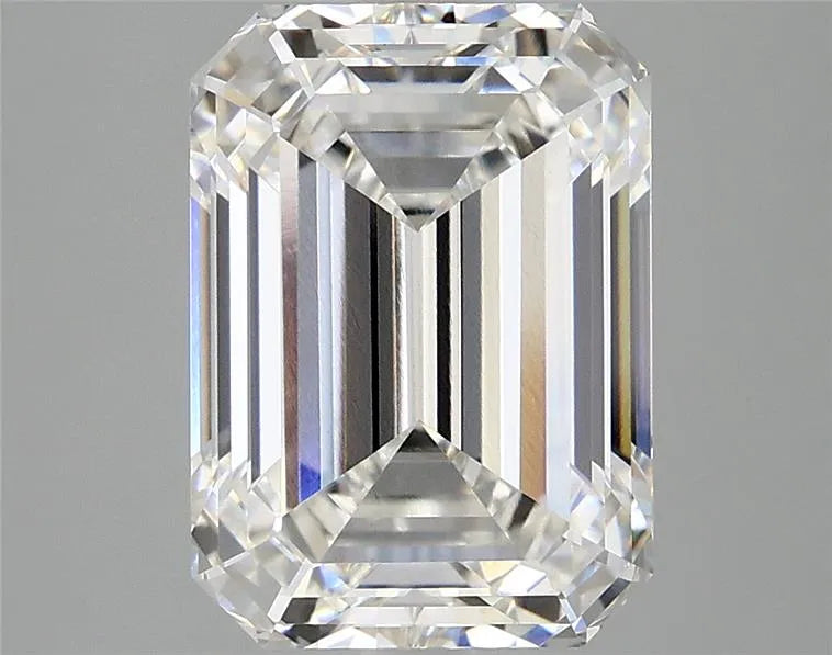 4.09ct Emerald Lab Grown Diamond (Colour F, Clarity VS1, IGI Certified)