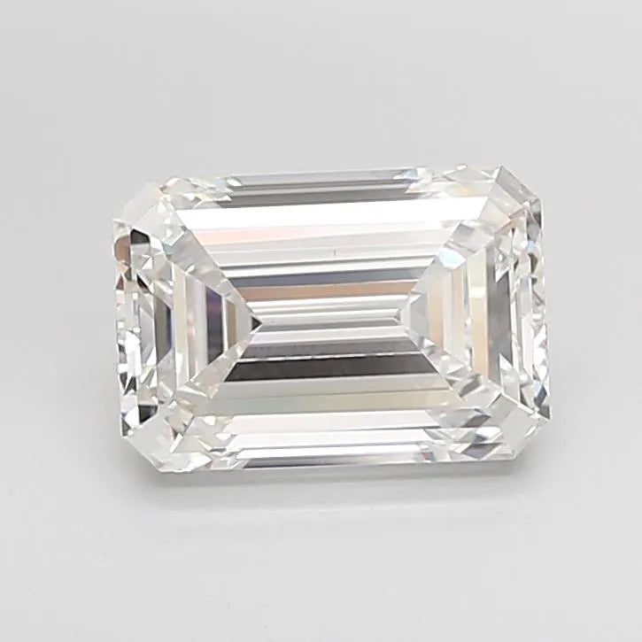 4.09ct Emerald Lab Grown Diamond (Colour F, Clarity VVS2, IGI Certified)