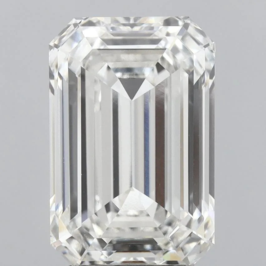 4.09ct Emerald Lab Grown Diamond (Colour G, Clarity VVS2, IGI Certified)