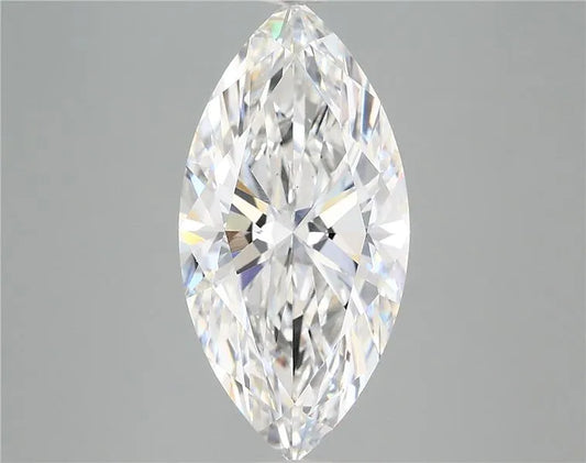4.09ct Marquise Lab Grown Diamond (Colour D, Clarity VS1, IGI Certified)