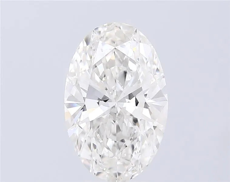 4.09ct Oval Lab Grown Diamond (Colour F, Clarity VVS2, IGI Certified)