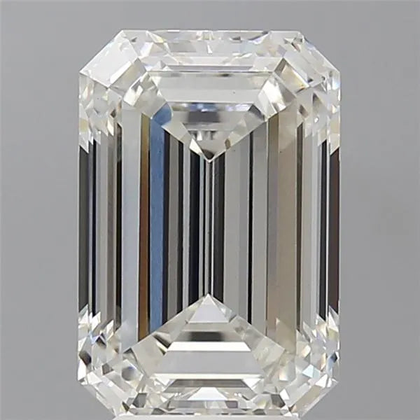 4.10ct Emerald Lab Grown Diamond (Colour G, Clarity VVS2, IGI Certified)