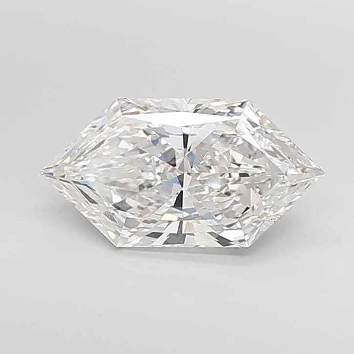 4.10ct Hexagonal Lab Grown Diamond (Colour F, Clarity VS1, IGI Certified)