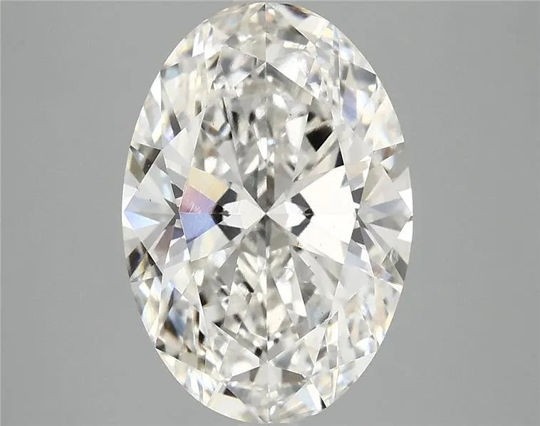 4.10ct Oval Lab Grown Diamond (Colour G, Clarity VS1, IGI Certified)