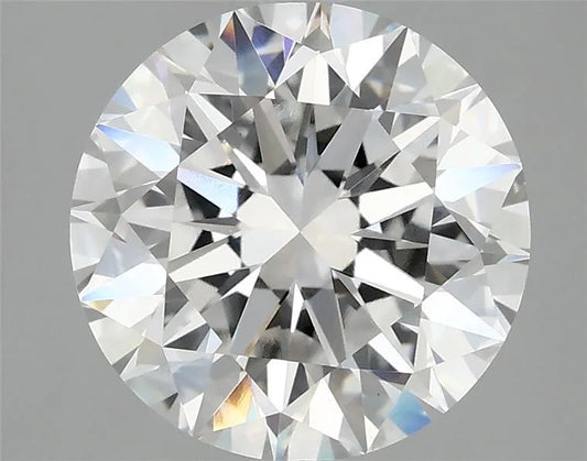 4.10ct Round Lab Grown Diamond (Colour E, Clarity VS1, Cut EX, IGI Certified)