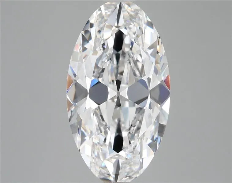 4.14ct Oval Lab Grown Diamond (Colour D, Clarity VVS2, IGI Certified)