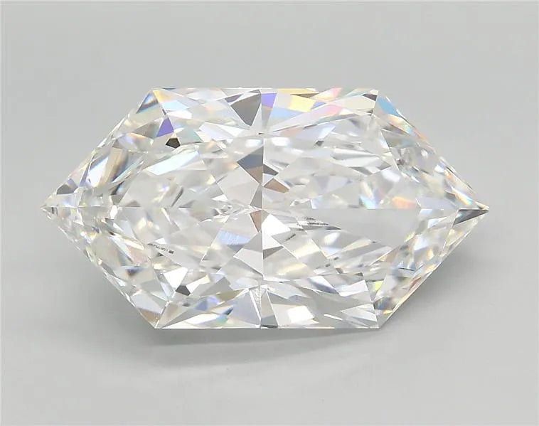 4.16ct Hexagonal Lab Grown Diamond (Colour E, Clarity VVS2, IGI Certified)