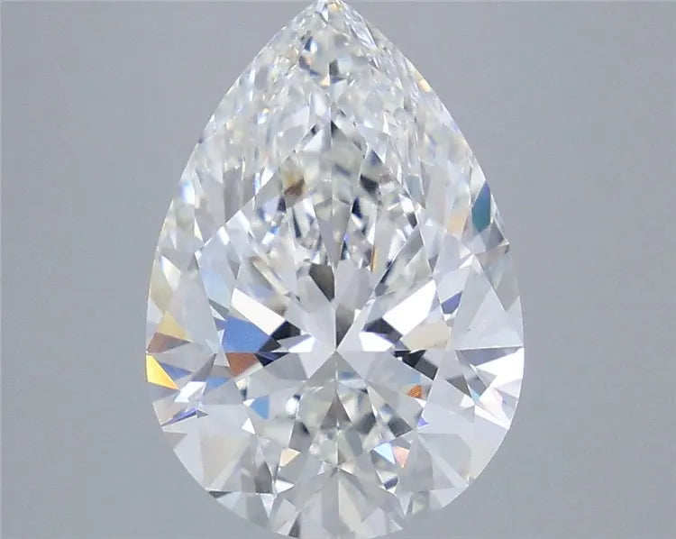 4.20ct Pear Lab Grown Diamond (Colour E, Clarity VVS2, IGI Certified)