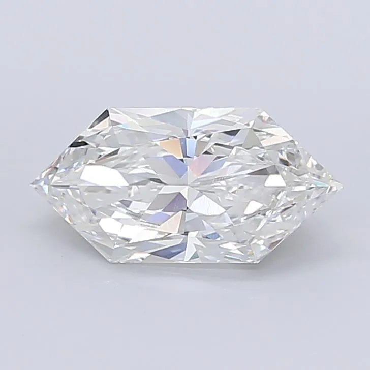 4.26ct Hexagonal Lab Grown Diamond (Colour E, Clarity VVS2, IGI Certified)