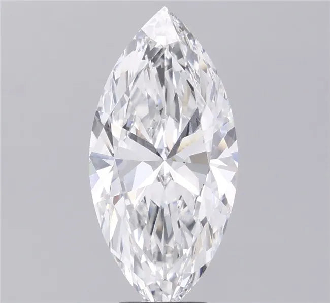 4.31ct Marquise Lab Grown Diamond (Colour E, Clarity VVS2, IGI Certified)