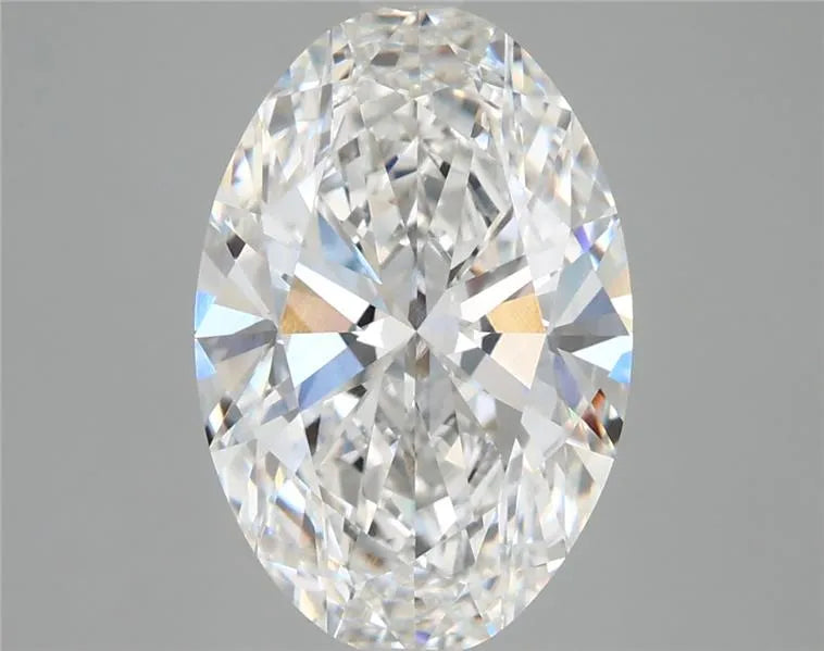 4.39ct Oval Lab Grown Diamond (Colour E, Clarity VVS1, IGI Certified)
