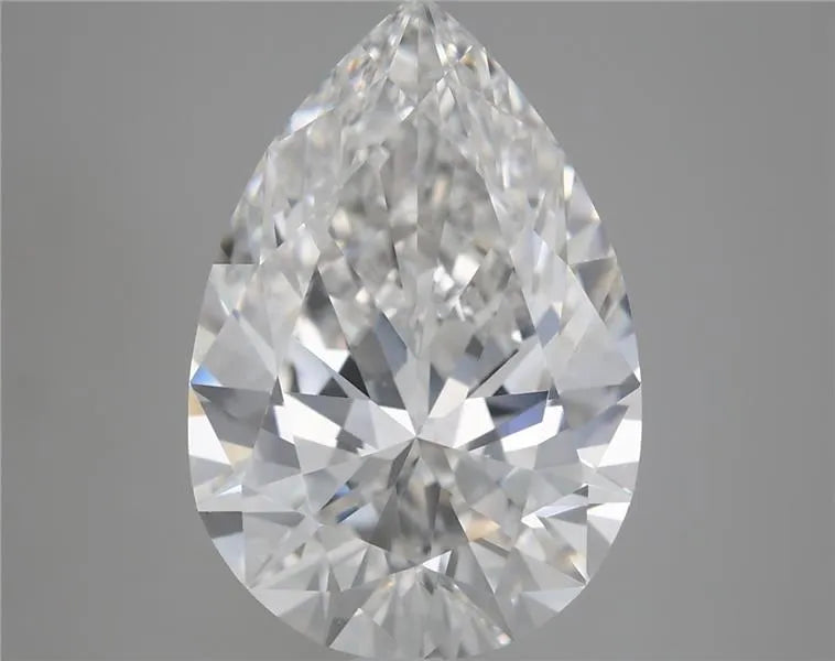 4.42ct Pear Lab Grown Diamond (Colour F, Clarity VVS2, IGI Certified)