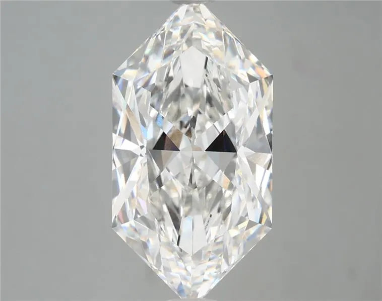 4.48ct Hexagonal Lab Grown Diamond (Colour E, Clarity VVS2, IGI Certified)