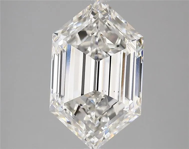 4.49ct Hexagonal Lab Grown Diamond (Colour F, Clarity VS1, IGI Certified)