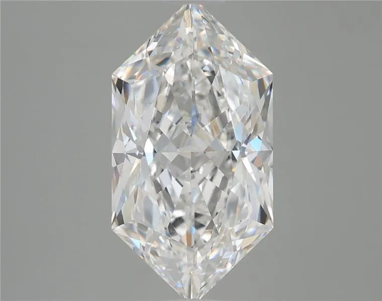 4.50ct Hexagonal Lab Grown Diamond (Colour F, Clarity VS1, IGI Certified)