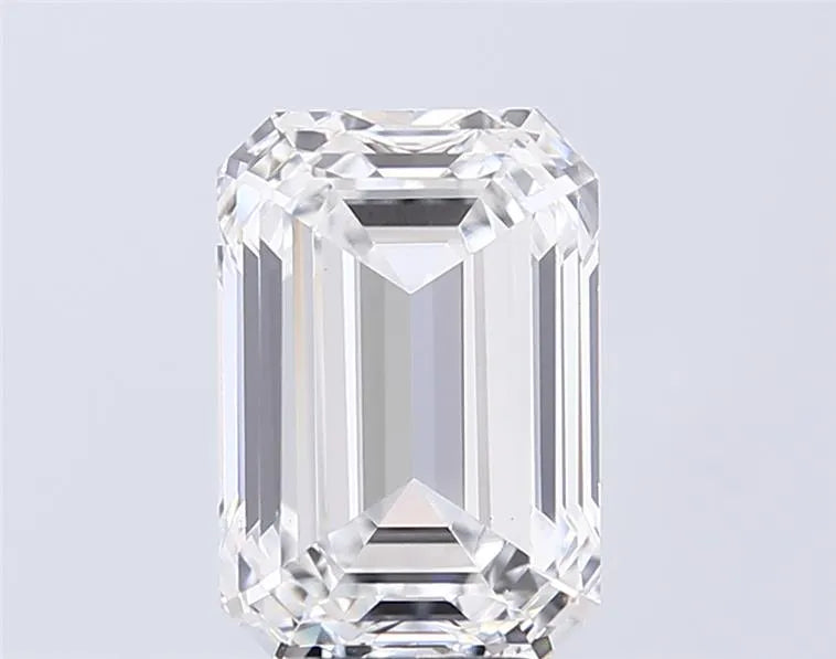 4.52ct Emerald Lab Grown Diamond (Colour D, Clarity VVS2, IGI Certified)