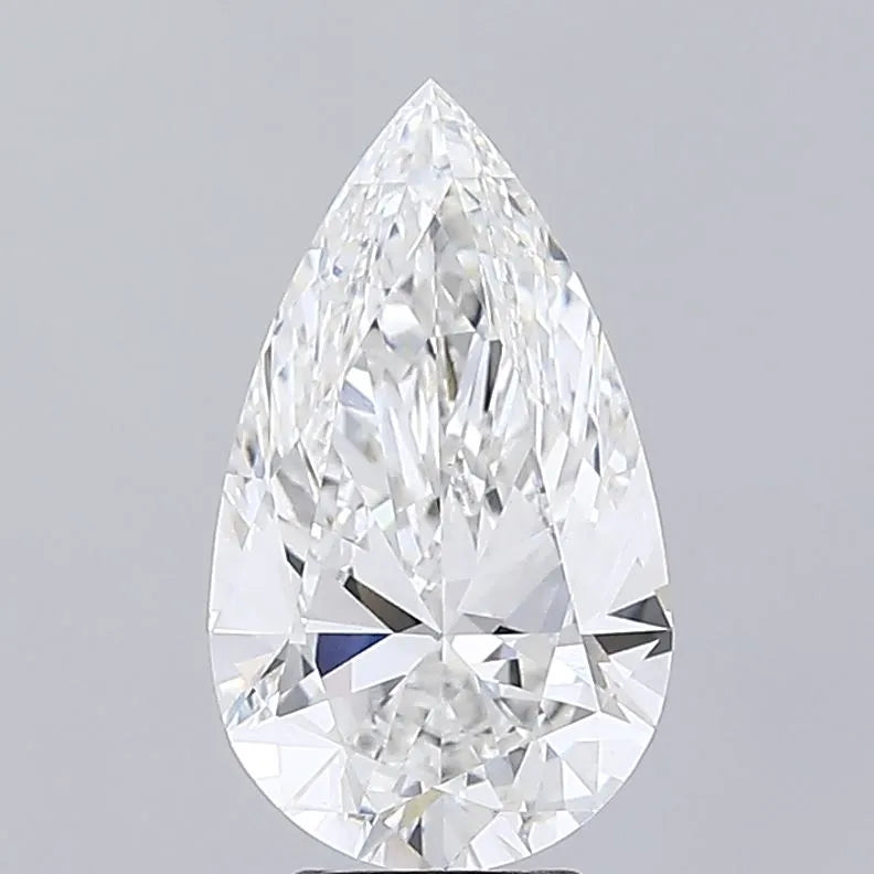 4.52ct Pear Lab Grown Diamond (Colour F, Clarity VS1, IGI Certified)